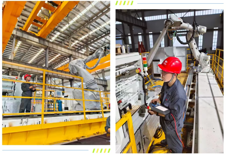 山钢集团工业机器人从自家车间走向海外市场